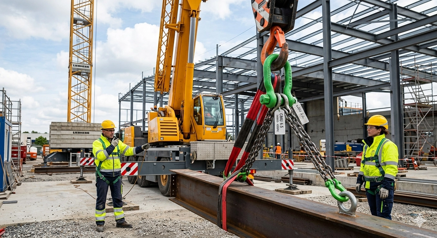 Les accessoires de levage indispensables pour travailler en toute sécurité