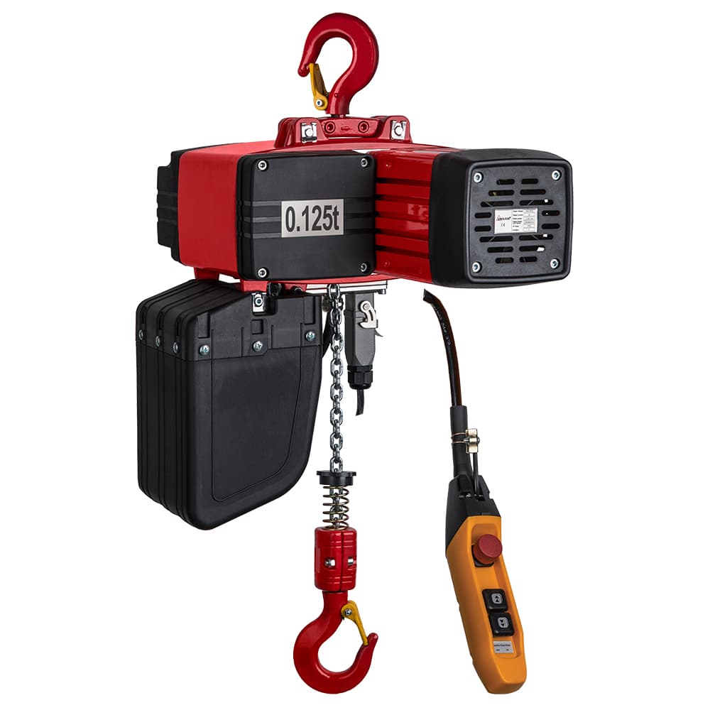 Palan à chaîne électrique DEH – 400V – 0,125 ton – hauteur de levage 3 mètres - 2 vitesse – 1 nombre de brins